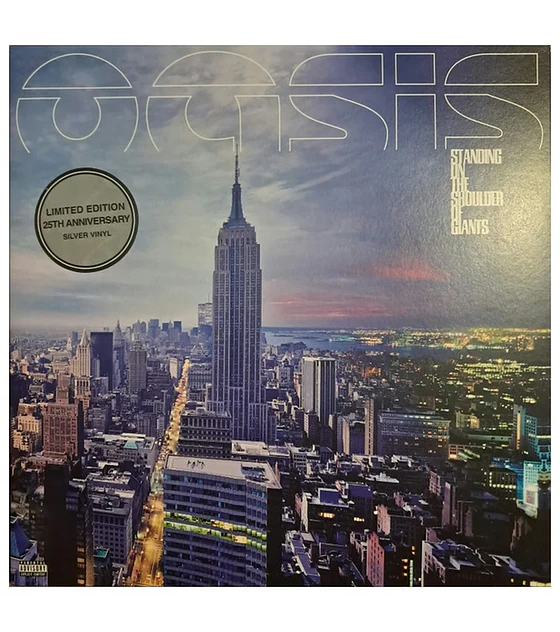 OASIS - STANDING ON THE SHOULDER OF GIANTS -- (SILVER VINYL)  VINILO