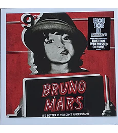 BRUNO MARS – IT’S BETTER IF YOU DON’T UNDERSTAND (RSD); VINILO SIMPLE 10″