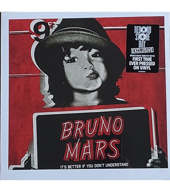BRUNO MARS – IT’S BETTER IF YOU DON’T UNDERSTAND (RSD); VINILO SIMPLE 10″