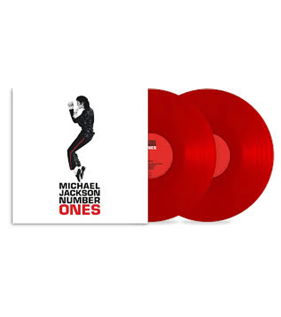MICHAEL JACKSON - NUMBER ONES (RED VINYL)  -- 2 VINILOS