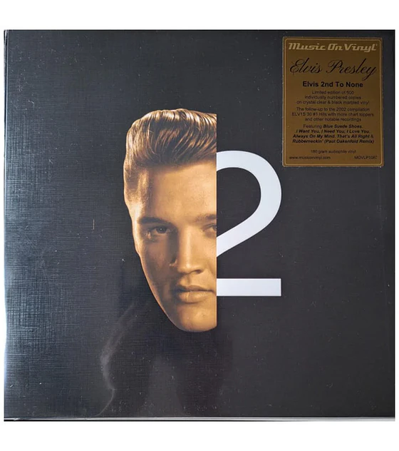 ELVIS PRESLEY - 2ND TO NONE  --  2  VINILOS