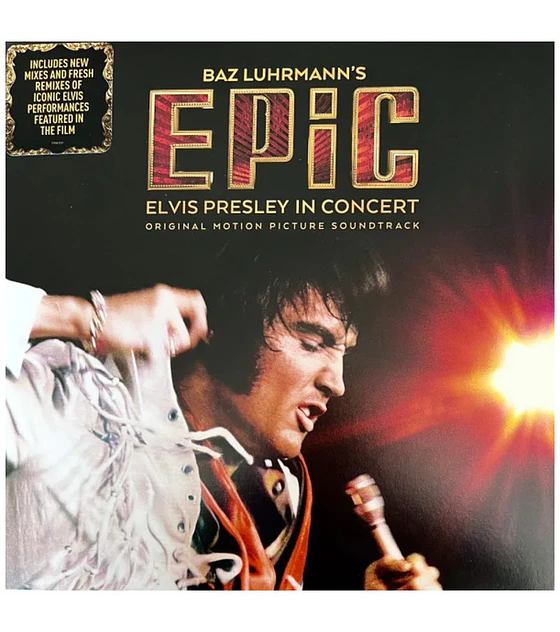 ELVIS PRESLEY - EPIC: ORIGINAL MOTION PICTURE SOUNDTRACK -- (150GRS) - 2 VINILO