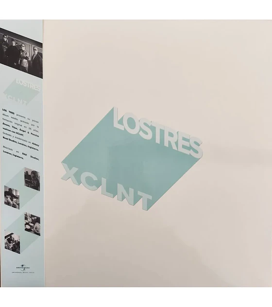 LOS TRES - XCLNT (WHITE VINYL) -- VINILO