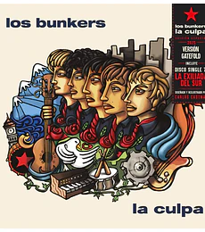 LOS BUNKERS -  LA CULPA  --  VINILO SIMPLE + 7″