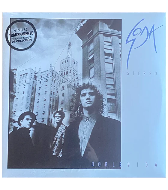 SODA STEREO - DOBLE VIDA (CLEAR VINYL) - VINILO