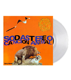 SODA STEREO - CANCION ANIMAL (CLEAR VINYL) -- VINILO