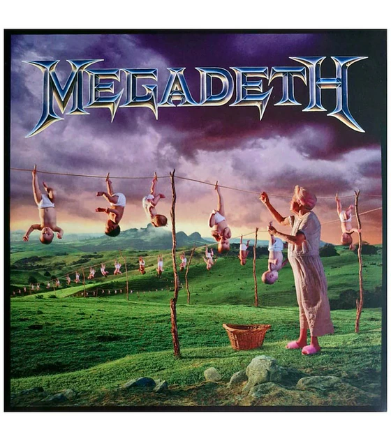 MEGADETH - YOUTHANASIA  --  2 VINILOS