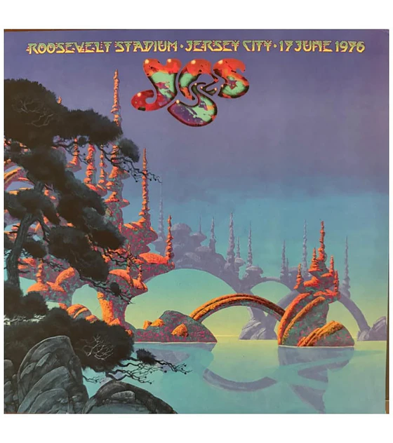 YES - ROOSEVELT STADIUM (JERSEY CITY, NJ, 17 JUNE 1976 LIVE) - 3 VINILOS
