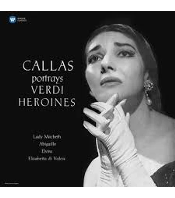 MARIA CALLAS - PORTRAYS VERDI HEROINES - VINILO
