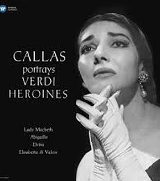 MARIA CALLAS - PORTRAYS VERDI HEROINES - VINILO