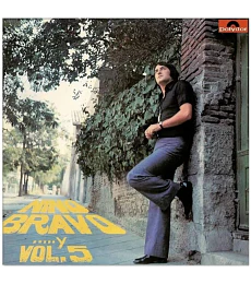 NINO BRAVO.....Y VOL.5 VINILO  COLOR CRISTAL DORADO  EDIC.LTDA
