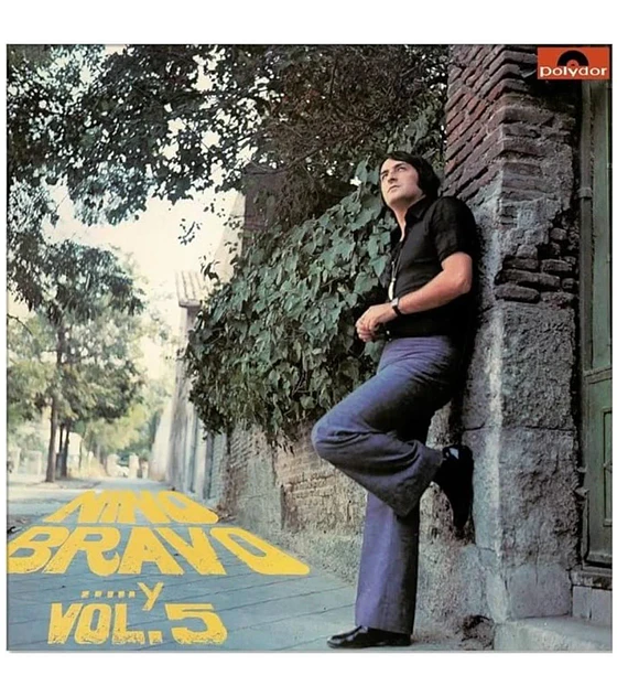 NINO BRAVO.....Y VOL.5 VINILO  COLOR CRISTAL DORADO  EDIC.LTDA