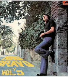 NINO BRAVO.....Y VOL.5 VINILO  COLOR CRISTAL DORADO  EDIC.LTDA