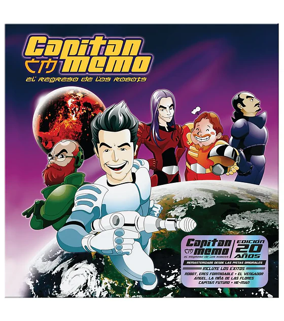 CAPITAN MEMO - EL REGRESO DE LOS ROBOTS / VINILO