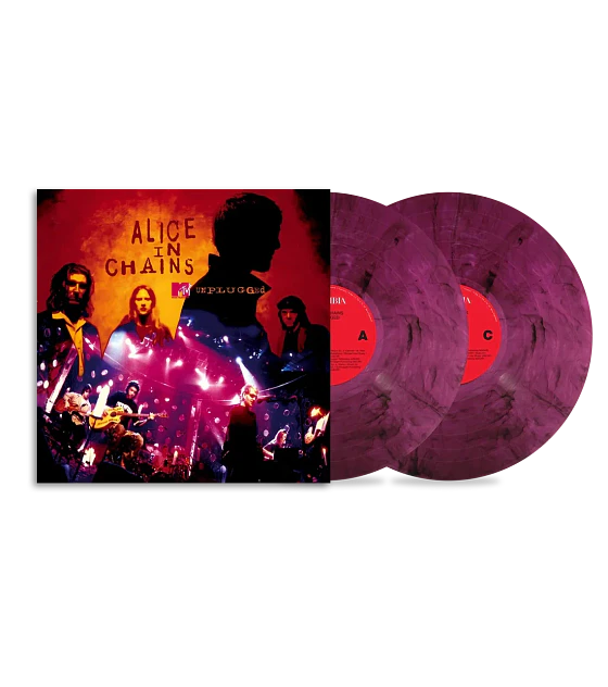 ALICE IN CHAINS UNPLUGGED 2LP EXCLUSIVE PURPLE SMOKE VINYL