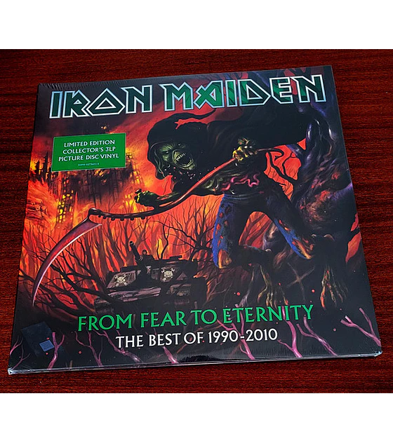 Iron Maiden – From Fear To Eternity - The Best Of 1990-2010 3 Vinilos Made in Alemania