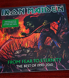 Iron Maiden – From Fear To Eternity - The Best Of 1990-2010 3 Vinilos Made in Alemania