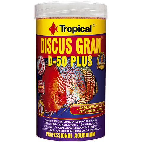 TROPICAL DISCUS GRAN D-50 PLUS 250 ml / 110 g