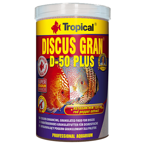 TROPICAL DISCUS GRAN D-50 PLUS 1000 ml / 440 g