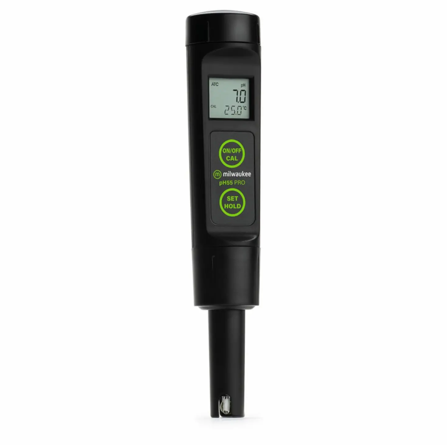 Milwaukee PH55 PRO Waterproof pH & Temperature Tester with ATC & a Replaceable ProbePH55 2