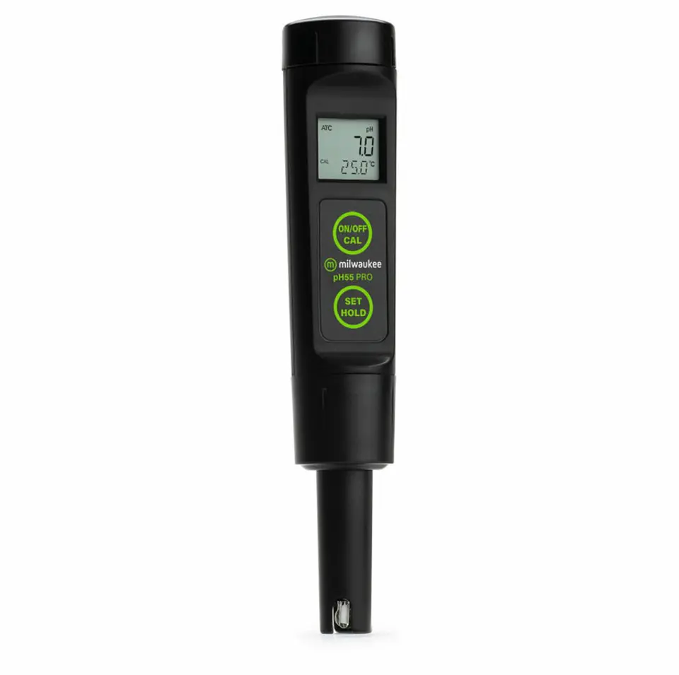 Milwaukee PH55 PRO Waterproof pH & Temperature Tester with ATC & a Replaceable ProbePH55 2