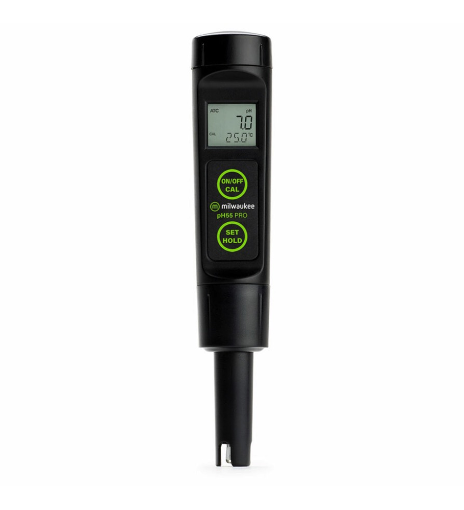 Milwaukee PH55 PRO Waterproof pH & Temperature Tester with ATC & a Replaceable ProbePH55