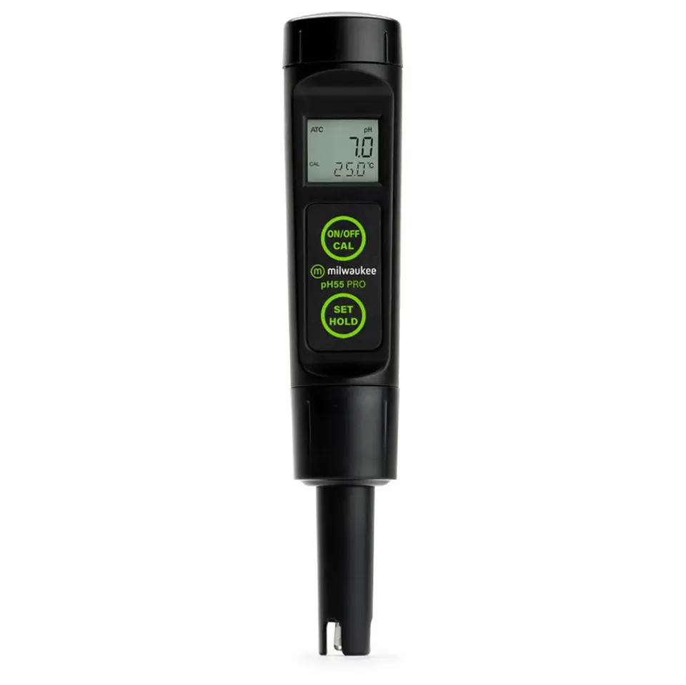 Milwaukee PH55 PRO Waterproof pH & Temperature Tester with ATC & a Replaceable ProbePH55 5
