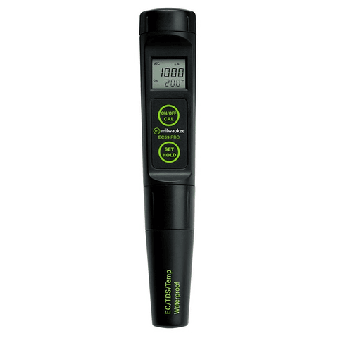 Milwaukee EC59 PRO Waterproof 3-in-1 Conductivity / TDS & Temperature Tester with Replaceable Probe