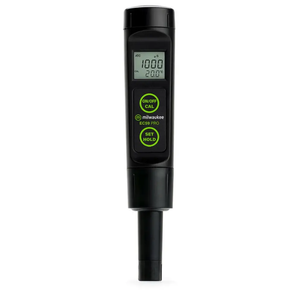 Milwaukee EC59 PRO Waterproof 3-in-1 Conductivity / TDS & Temperature Tester with Replaceable Probe 5