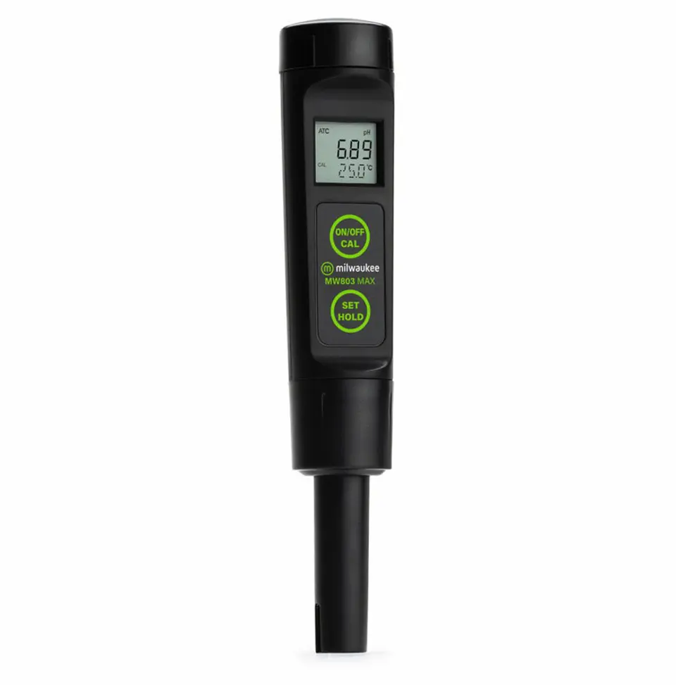 Milwaukee MW803 MAX Waterproof Low Range 4-in-1 pH / EC / TDS/Temp Tester with Replaceable Probe 3