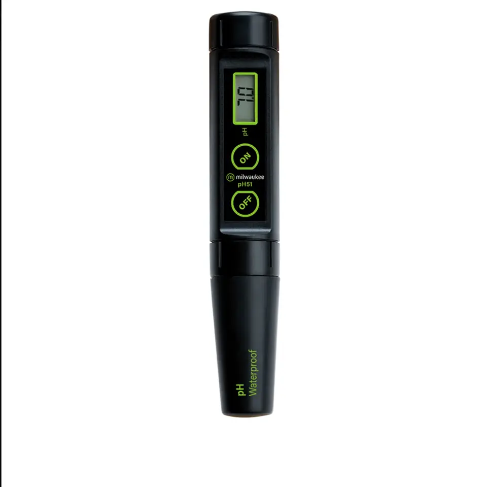 Milwaukee pH51 Waterproof pH Tester with Replaceable Probe 4