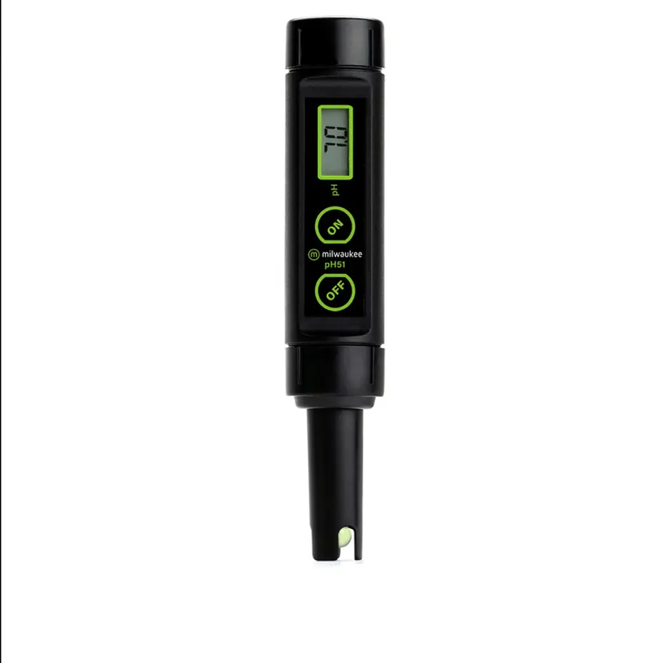 Milwaukee pH51 Waterproof pH Tester with Replaceable Probe 5