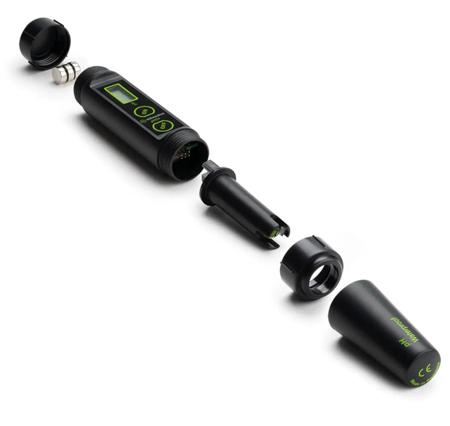 Milwaukee pH51 Waterproof pH Tester with Replaceable Probe 7