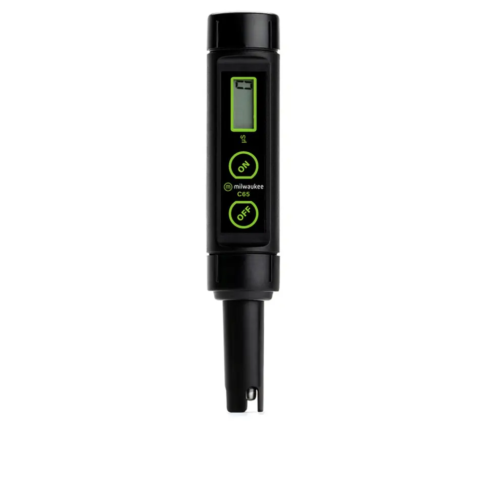 Milwaukee C65 Low Range Waterproof Conductivity Pen with ATC and Replaceable Electrode 4