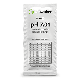 Milwaukee M10007B pH 7.01 Calibration Solution Sachets 20 ml