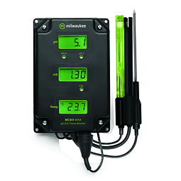 Milwaukee MC811 MAX pH/EC/Temp Monitor