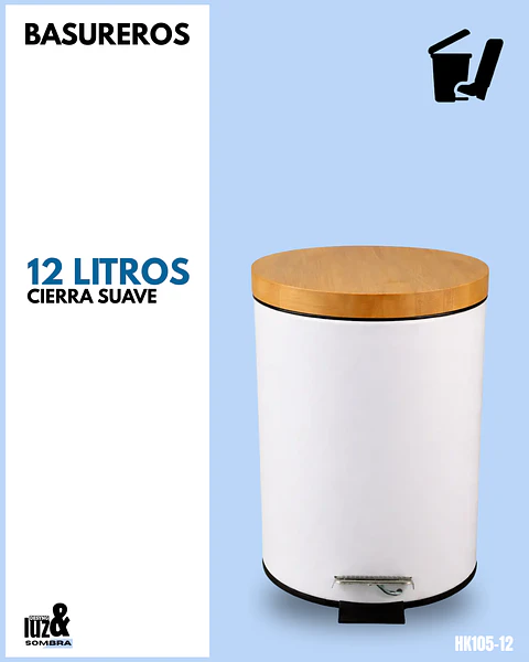 Basureros de 12 litros 