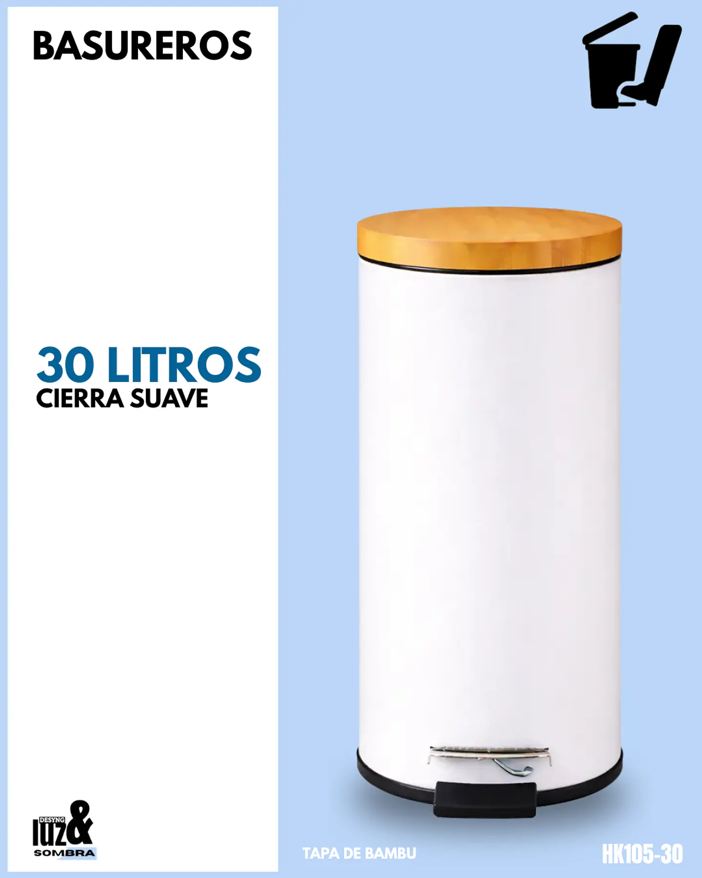 Basureros de 30 litros 1