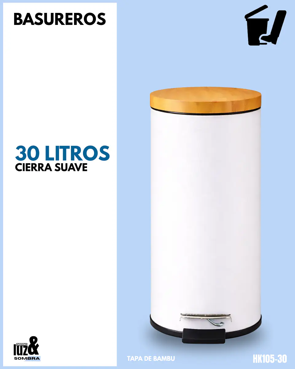 Basureros de 30 litros 1