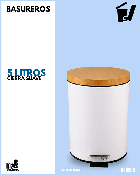 Basureros de 5 litros