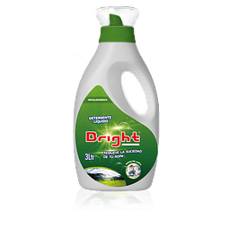 Detergente Hipoalergénico Bright  Brisas del campo 3Lt