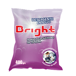 Detergente Hipoalergénico Bright Caricias de bebé 400 GR