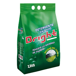 Detergente en polvo Bright Brisas del campo 2,5 KG