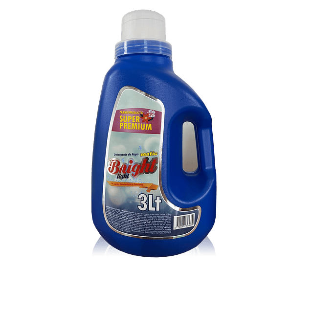 Detergente súper premium 3 LT Bright Light