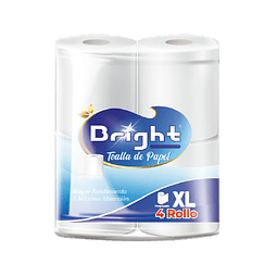 Toalla de papel Bright XL 4 Rollo