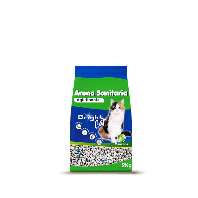 Arena sanitaria aglutinante 2 kg 