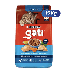 Gati salmón y pescado