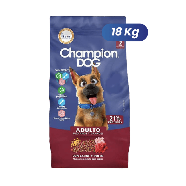 Champion Dog adulto