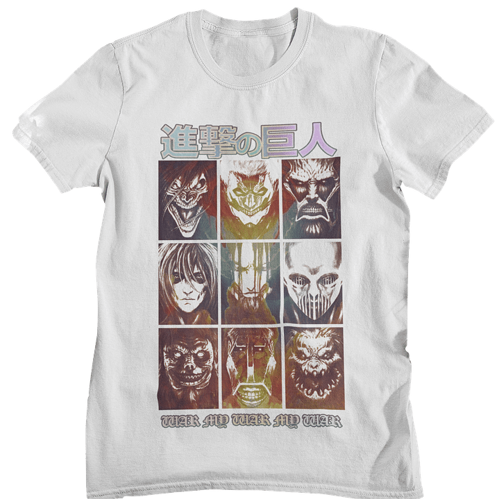 Polera Attack on Titan My War 1