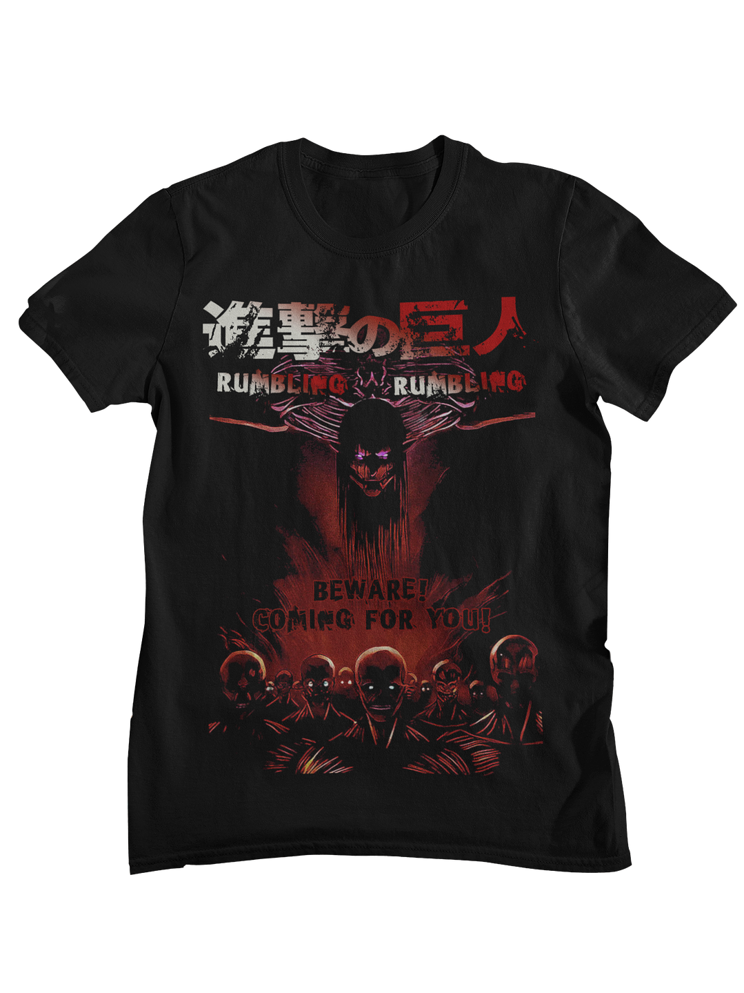 Attack on Titan Shingeki Rumbling (Polera Regular Fit) 2